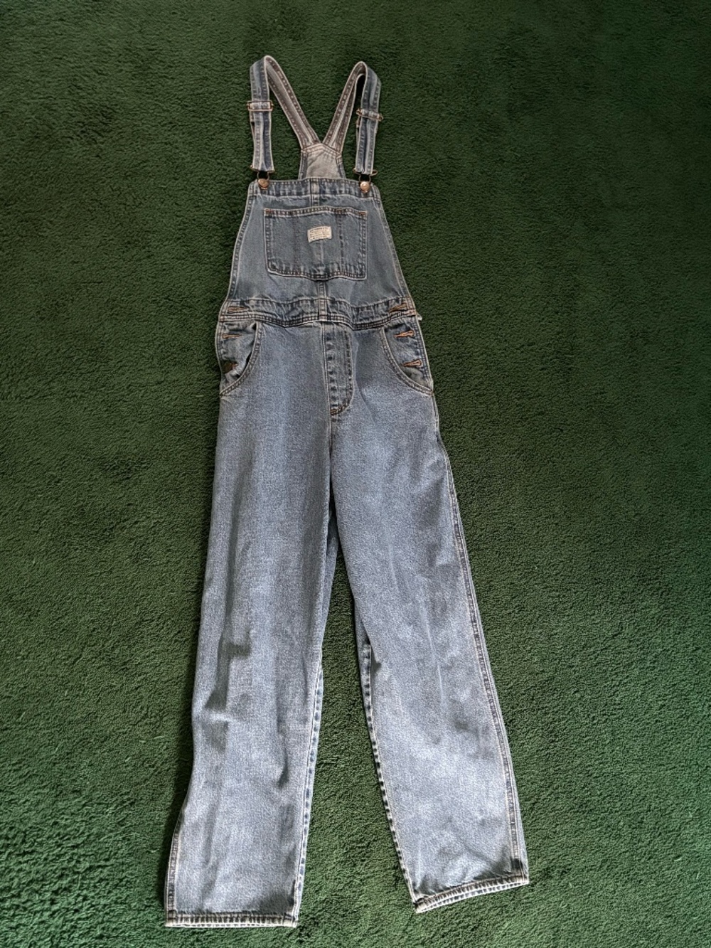Levi's Women's Small Vintage Denim Lightweight Overalls in Medium Wash